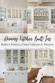 Use the console to display picture frames and other décor items as well as store games, movies, and more. Follow The Yellow Brick Home Dreamy Kitchen Built Ins Butler S Pantries China Cabinets And Hutches Follow The Yellow Brick Home
