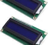 Teyleten Robot LCD1602 LCD Display Screen Module 16X2 Character Serial Blue  Backlight LCD Module PCF8574T PCF8574 IIC I2C for Raspberry Pi Arduino ...