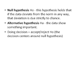 Recent coffee research hypothesis testing. Hypothesis Testing Null Hypothesis Ho This Hypothesis Holds