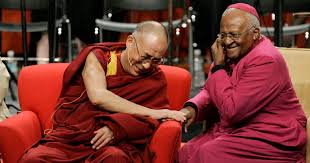 His holiness the dalai lama will give a short teaching from the life stories of the buddha and from chapter 1 of nagarjuna's precious garland.on the occasion of the day of offerings from his residence. The Dalai Lama And Retired Archbishop Desmond Tutu Have Written A Book Titled The Book Of Joy Quartz Africa