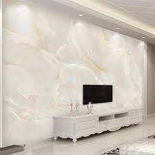 Yenhome marble peel and stick tile 11.8x11.8 kitchen backsplash tile removable self adhesive wallpaper waterproof tile sticker for bathroom laundry living room background wall covering 6 pcs. Photo Wallpaper Modern Simple Beige Marble Background Wall Mural Living Room Tv Sofa Hotel Luxury Decor Papel De Parede Sala 3 D Wallpapers Aliexpress Wallpaper Living Room Marble Wallpaper Bedroom Marble