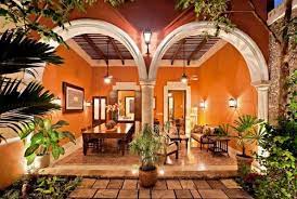 Luxury without the price tag. Colonial Mexican Architecture Reimagined Merida Mexico Yucatan Spanish Style Homes Mexican Style Homes Hacienda Style Homes
