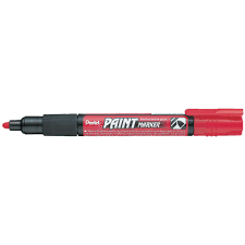 Pentel Mmp20 Paint Marker White Officeworks