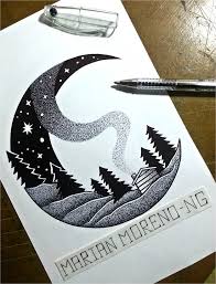 Quizás también te interesen algunos tipos y estilos de dibujos en blanco y negro y dibujos tumblr, dibujos en blanco y negro de animales, algunas personas prefieren esta clase de dibujos en blanco y negro a lápiz, aquellos que dominan la técnica lápiz quizas sea mejor practicar y seguir perfeccionando su técnica, sin. Dibujo La Luna Refleja La Belleza De La Naturaleza Blanco Y Negro A Puntillismo Proceso Fotografico Steemit