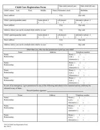 Herewith, i would like to request your kind permission as to request a review and further assessment for myself to be considered as a student for a master's. Child Care Application Form Template Insymbio