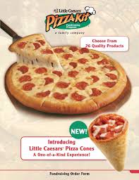 While little caesars does have wings, other options are scant: Little Caesars Fundraising Program Choose From 26 Quality Products Including Pizza Kits Bread Kits And Desserts Along With Pizza Cones Treat Cones New Pizza