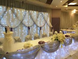 Table D Honneur Des Maries Wedding Table Head Table Backdrop Backdrops For Parties