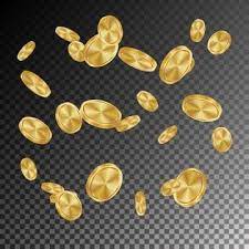 Gold Coins Rain Vector Realistic Gold Coins Explosion Falling Down Transparent Background Symbol Wealth Profit Cash Coin Money Dollar Png And Vector With Tra Gold Coins Currency Design Gold Sign