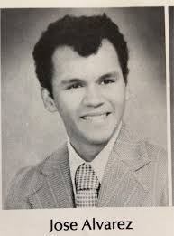 Year 1970, Dr. and college professor José Alvarez López.