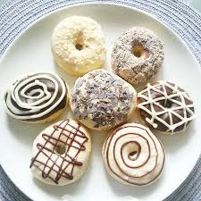 Baked Doughnuts Foxy Folksy Baked Doughnuts Chocolate Glaze Recipes Donut Dessert