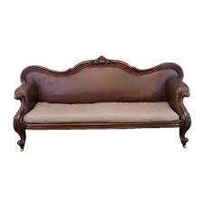 This is a killer for it''s price. Victorian Antique Mahogany Camel Back Sofa Vinterior