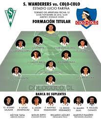 Cuando llego a colo colo, chico, 12 años, por un torneo que se organizaba de una revista, el año 77, la parte final del torneo se jugó en ese estadio, que se había inaugurado un par de años antes. Colo Colo Ar Twitter Formacion De Colocolo Villar Fierro Mena Vilches L Pavez Baeza E Pavez Vecchio Fuenzalida Delgado Flores Http T Co Dh96zqgoen