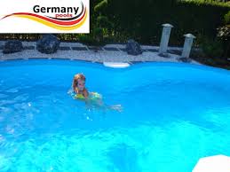 Pool wanne kunststoff inspiration jamesbechlercom. 6 25 X 3 60 X 1 50 M Achtformbecken Alu Achtformpool Alu Set Pool Shop