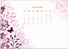 January 2020 Desktop Calendar Wallpaper Calendar Wallpaper Desktop Calendar January Calendar