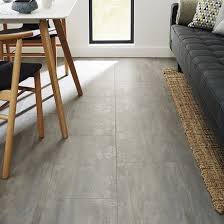 Professional V Groove Grey Stone Laminate Tiles Flooring Stone Laminate Vinyl Flooring