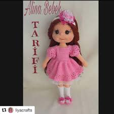 Repost Liyacrafts With Get Repost Surpriiiz Alina Bebekle Ilgili O Kadar Cok Yorum Ve Dm Aliyorum Ki Anlatam Amigurumi Amigurumi Oyuncak Bebek Bebek
