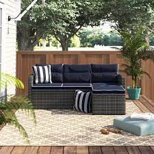 Maybe you would like to learn more about one of these? Longshore Tides Mireya 72 8 Wide Outdoor Patio Sectional With Cushions Reviews Wayfair