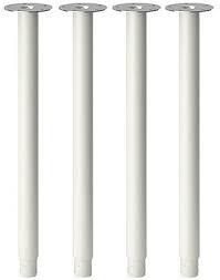 Use them in drawers to keep tupperware and water bottles lids this decal set even includes a measurement conversion table, so a quick open of the cabinet will tell you exactly how many cups are in a pint. Ikea Olov 4 X White Metal Adjustable Steel Table Legs Amazon De Home Kitchen