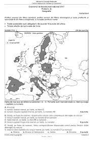 Sunt constient ca nu e usor sa te apuci sa inveti. Geografilia Subiect Èi Rezolvare Geografie Bac Iunie 2017