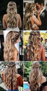 Long hairstyles down for wedding. 100 Long Wedding Hairstyle Ideas You Ll Love Hi Miss Puff