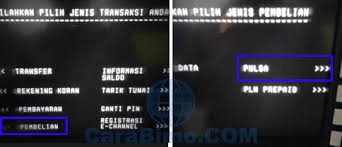 Pilihlah menu 'transaksi lainnya' lalu pilihlah 'pulsa isi ulang' dan pilihlah 'operator seluler'. Cara Isi Pulsa Lewat Atm Btn Telkomsel Indosat Xl Smartfren