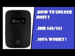 Unlock jiofi 3 jmr540 & jmr541 for all networks 100% workingoriginal article link: Anpsedic Org