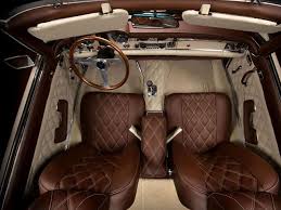 Brown Leather Seat Stitching Google Search Custom Car Interior Luxury Car Interior Car Interior Upholstery
