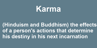 Karma In A Sentence 42 Real Example Sentences