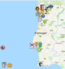2018 Primeira Liga Map Primeira Liga Feirense Futebol