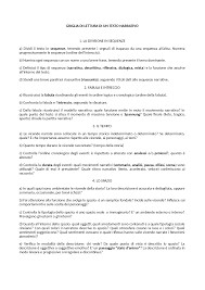 Griglia Lettura Di Un Testo Docsity