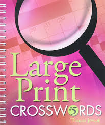 Here is the latest la times crossword puzzle along with all the crossword clues. Large Print Crosswords 5 Joseph Thomas 9781402734021 Books Amazon Ca