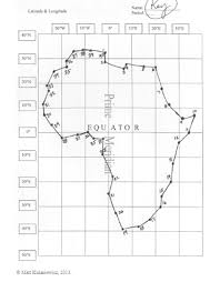 This Is A Great Task For Students Learning Latitude And Longitude Or As A Practice For Those Who Social Studies Middle School Geography Worksheets Coordinates