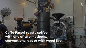 Check out Caffe Pacori's wood-roasted coffee