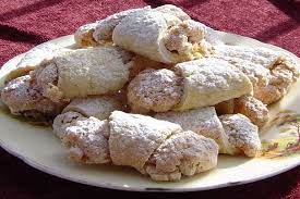 Add flour gradually and mix.with fork or hand. Kifle Yugoslavian Walnut Cookies Recipe Food Com Recipe Walnut Cookies Recipes Walnut Cookie Recipes