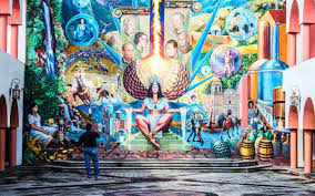 Mural Of The Mayahuel Goddess In Tequila Jalisco Ministry Of Tourism Google Arts Culture