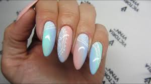 Pastelowy Gradient Oraz Recznie Malowana Koronka Ombre Lace