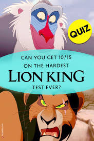 These writers have also been involved in the writing of several other animated features, either with disney or other studios. New Quiz Can You Get 10 15 On The Hardest Lion King Test Ever New Walt Disney