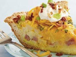 Loaded Potato Quiche Recipe Easy Brunch Recipes Quiche Recipes Best Quiche Recipes
