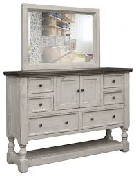 Maybe you would like to learn more about one of these? In Stock Stonegate Rustic Solid Wood 6 Drawer 2 Door White Dresser With Mirror Farmhouse Dressers By Crafters And Weavers Houzz