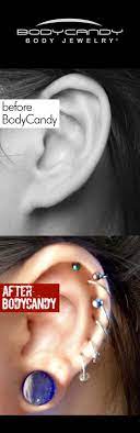 Your Sense Of Style Is Unique So Stand Out In A Crowd Body Jewelry For The Pierced And Proud Www Bodyca Body Piercings Ear Piercings Multiple Ear Piercings