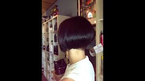Buzzed nape haircuts for women. Hair Makeover Long To Bob Haircut With A Buzzed Nape Youtube