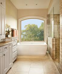 Perfect For The Second Floor This Radius Window Is A Large Statement And Brings In The Light To Th Bathroom Windows Amazing Bathrooms Bathroom Interior Design