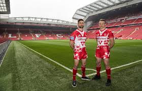 Anfield road has teamed up with 5times official liverpool former players association and impulse decisions to offer liverpool fans the chance to win this liverpool shirt signed by manager jürgen klopp. Saints Bring The Magic To Anfield St Helens R F C