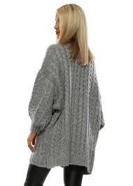 Check out our chunky knit cardigan selection for the very best in unique or custom, handmade pieces from our cardigans shops. Grey Chunky Knit Cardigan By Laetitia Mem