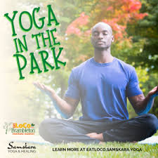 Ensure the yoga room is set up correctly for class. Yoga In The Park At Brambleton Eat Loco Farmers Market Samskara Yoga Your Way
