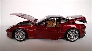 We'll do the shopping for you. Model Car Ferrari California T Bburago Signature 1 18 Scale Youtube