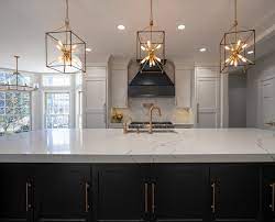 White quartz full height backsplash. Marble Look Quartz With Full Height Backsplash Transitional Kitchen Other By Marvista Design Build Houzz