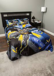 100% soft cotton fabric comfortable like baby skin. Batman City Comforter Set For Full Size Bed