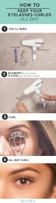 By blowing hot air on to the little metal device, casee heats them, turning them into a pretty effective diy heated eyelash curler (remember to let them cool down first and test on the back of your. 21 Tips And Tricks For Helping Your Makeup Last All Day Long