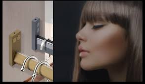 Wardrobe Rod Hanging Rod Aluminum Alloy Non-slip Silent Wardrobe Rod  Through Rod Cross Rod Fixed Accessories Wardrobe Rod